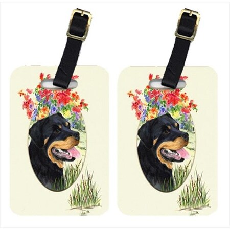 Carolines Treasures Carolines Treasures SS8055BT Rottweiler Luggage Tags; Pair Of 2 SS8055BT